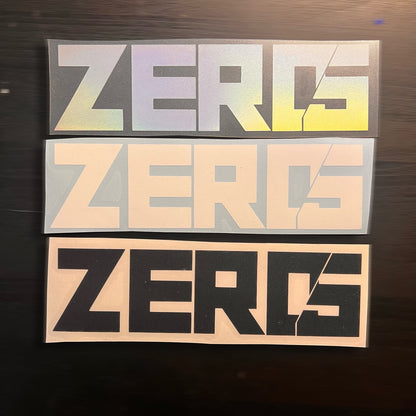 ZER05 Sticker